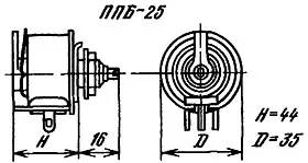 ППБ-25Д-25вт 3.3 кОм фото 3 ППБ-25Д-25вт 3.3 кОм фото 3