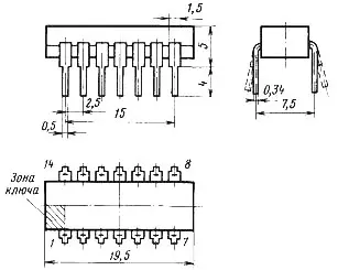 К157УП2Б микросхема фото 2