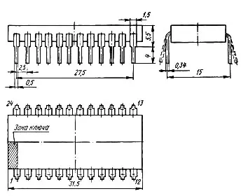 К561ИЕ15 микросхема фото 2 К561ИЕ15 микросхема фото 2