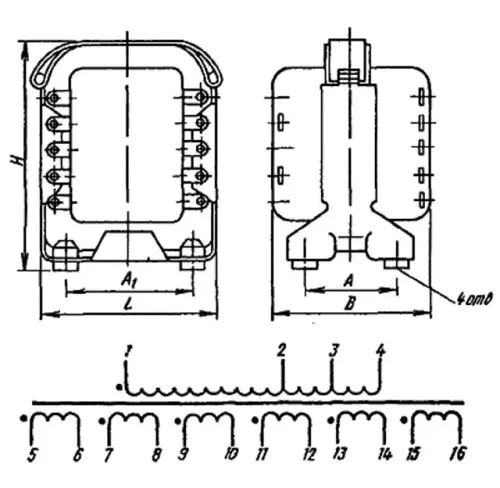 ТА46-220-400 трансформатор фото 3 ТА46-220-400 трансформатор фото 3