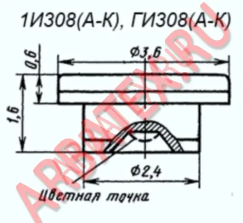 1И308Г диод фото 2 1И308Г диод фото 2