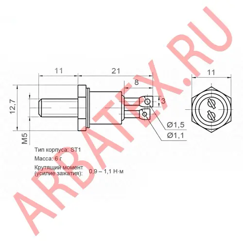 2ТС112-10-4 тиристор фото 3
