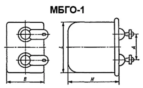 МБГО-1 630в 10 мкф фото 8 МБГО-1 630в 10 мкф фото 8