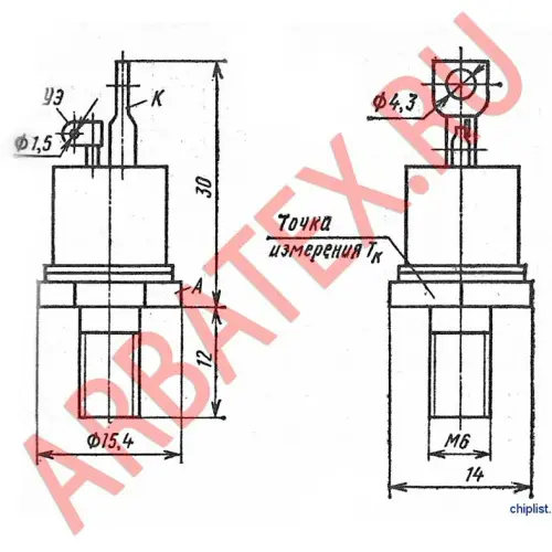 ТС2-25-5-332 тиристор фото 3 ТС2-25-5-332 тиристор фото 3