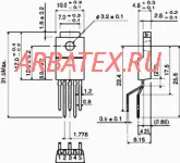 К174УН19 микросхема