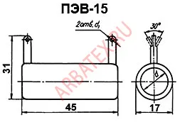 ПЭВ-15 7.5 кОм фото 2 ПЭВ-15 7.5 кОм фото 2