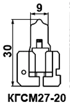 КГСМ 27-20 лампа накаливания фото 3 КГСМ 27-20 лампа накаливания фото 3