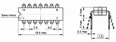 КМ551УД1А микросхема фото 2 КМ551УД1А микросхема фото 2
