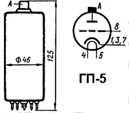 ГП-5 радиолампа фото 3 ГП-5 радиолампа фото 3