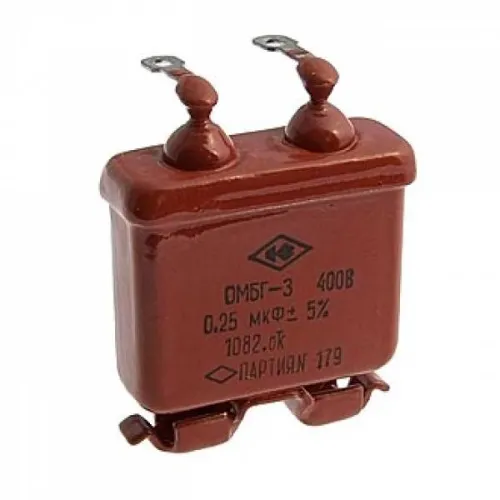 ОМБГ-3 400в 0,25 мкф фото 2