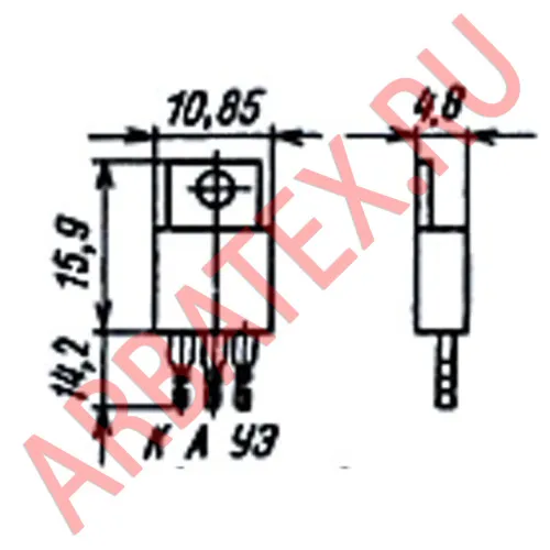 КУ228А-1 тиристор фото 2
