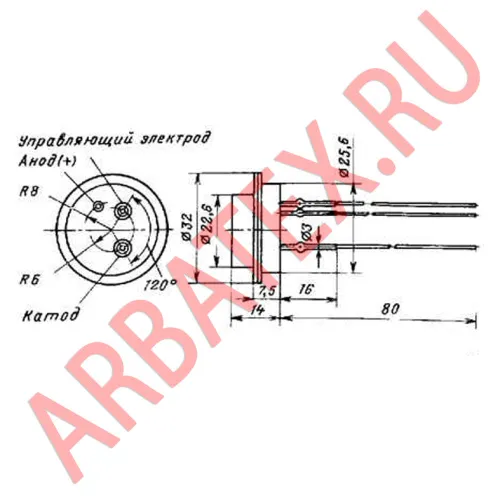 2У203В тиристор фото 2